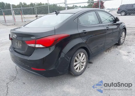 2014 Hyundai Elantra Se из США, поврежденный, VIN KMHDH4AEXEU085839